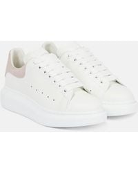 McQueen - Baskets En Cuir Et Daim - Lyst