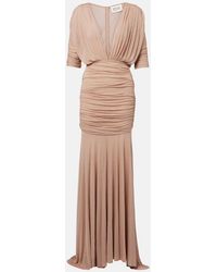 TOVE - Devi Semi-Sheer Maxi Dress - Lyst