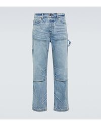 Amiri - Jeans Rectos De Tiro Medio - Lyst