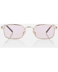 Miu Miu - Miu Regard Rectangular Sunglasses - Lyst