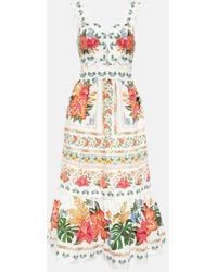 FARM Rio - Off- Bloom Garden Maxi Dress, Bloom Garden Off - Lyst