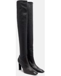 TOTEME - Leather Over-The-Knee Boots - Lyst