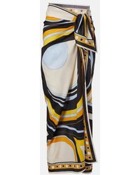 La DoubleJ - Printed Cotton Beach Cover-Up - Lyst