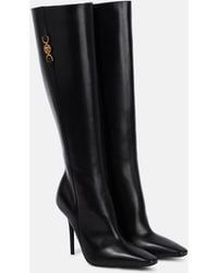 Versace - Medusa '95 Leather Knee-high Boots - Lyst