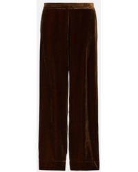 Asceno - London Velvet Pajama Pants - Lyst
