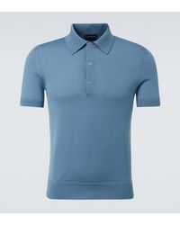 Tom Ford - Cashmere And Silk Polo Sweater - Lyst