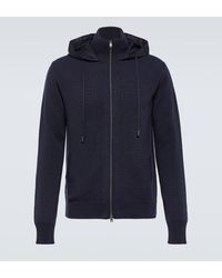 Herno - Cashmere Zip-up Sweater - Lyst