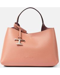 Tod's - Apa Micro Leather Tote Bag - Lyst
