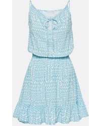 Heidi Klein - Zanzibar Printed Minidress - Lyst