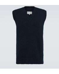 Maison Margiela - Donegal Wool And Cashmere Tabard Vest - Lyst