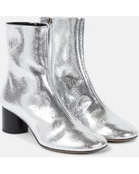 Isabel Marant - Laeden Leather Ankle Boots - Lyst