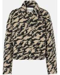 Isabel Marant - Ferida Printed Wool-Blend Jacket - Lyst