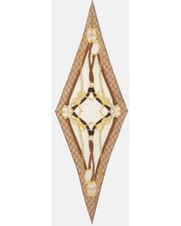 Gucci - Gg Printed Reversible Silk Twill Scarf - Lyst