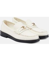Jimmy Choo - Soft Rounded Toe Slip-On Loafers - Lyst