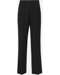 TOTEME - High-Rise Straight Pants - Lyst