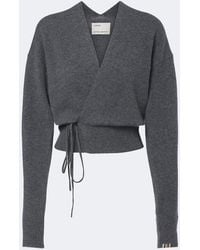 Extreme Cashmere - N°516 Ella Cashmere-Blend Wrap Cardigan - Lyst