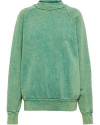 Les Tien Kurzes Sweatshirt in Grün Damen Bekleidung Nachtwäsche 