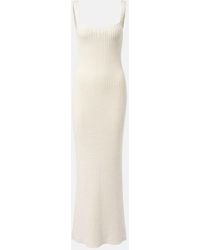 KHAITE - Maxikleid Lex Aus Seide - Lyst