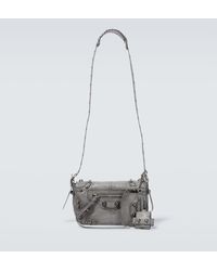 Balenciaga - Messenger Bag Le Cagole XS aus Leder - Lyst