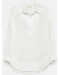 Khaite - Melan Cotton Poplin Shirt - Lyst