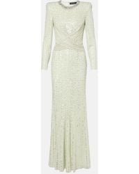 Jenny Packham - Macelline Sequined Gown - Lyst