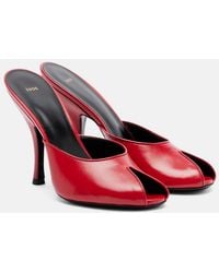 Jude - Date Leather Mules - Lyst