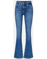 AG Jeans - Sophie Mid-Rise Bootcut Jeans - Lyst