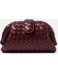 Bottega Veneta - Lauren 1980 Intrecciato Leather Clutch - Lyst