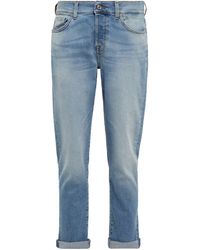 7 For All Mankind - Mid-Rise Slim Jeans Asher - Lyst
