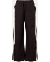 Citizens of Humanity - Aurora Cotton-Blend Wide-Leg Track Pants - Lyst