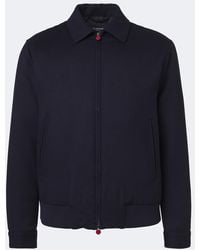 Kiton - Wool Bomber Jacket - Lyst
