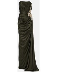 Costarellos - Elettra Embellished Jersey Gown - Lyst