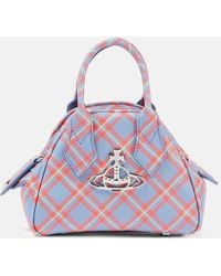 Vivienne Westwood - Yasmine Mini Tartan Tote Bag - Lyst