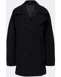 TOTEME - Wool And Cashmere-Blend Peacoat - Lyst