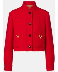 Valentino - Light Jackets - Lyst