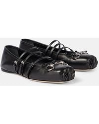 Gucci - Ballerines Horsebit Pour Femme, Taille - Lyst