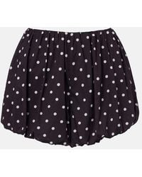 Posse - Aurelia Polka-Dot Shorts - Lyst