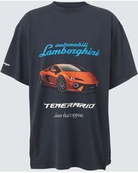 Balenciaga - I Automobili Lamborghini Oversized T-Shirt - Lyst