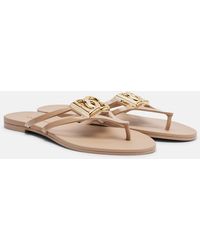 Dolce & Gabbana - Dg Thong Sandals - Lyst