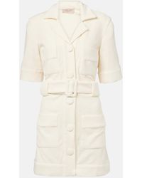 Adriana Degreas - Minikleid Terry Aus Einem Baumwollgemisch - Lyst