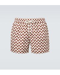 Frescobol Carioca - Rio Printed Swim Trunks - Lyst