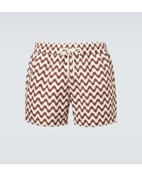 Frescobol Carioca - Rio Printed Swim Trunks - Lyst