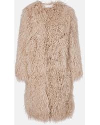 Yves Salomon - Shearling Coat - Lyst