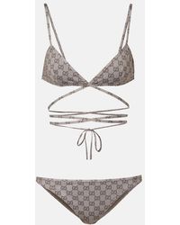 Gucci - Gg Jersey Bikini - Lyst