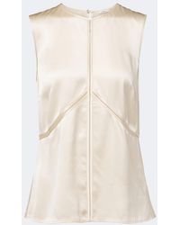 JOSEPH - Hebe Silk Satin Top - Lyst