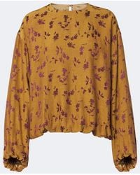 Dries Van Noten - Floral Blouse - Lyst