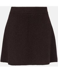 Lisa Yang - Clare High-Rise Cashmere Miniskirt - Lyst