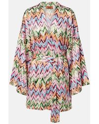 Missoni - Zigzag Wrap Cardigan - Lyst