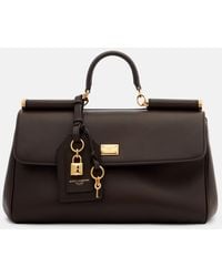 Dolce & Gabbana - My Sicily Medium Leather Tote Bag - Lyst