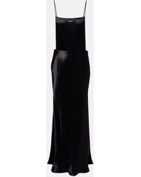 Miu Miu - Satin Slip Dress - Lyst